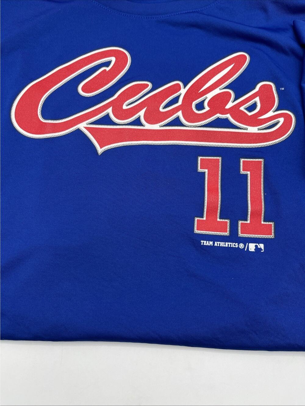 Chicago Cubs Kris Bryant #17- Royal Blue Dri-Fit T-Shirt Boys XXL (18), Pre-own